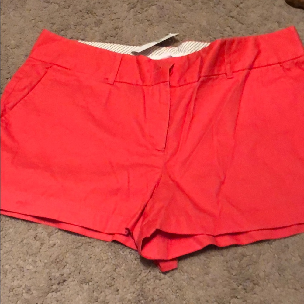 NWT loft pink riveria shorts